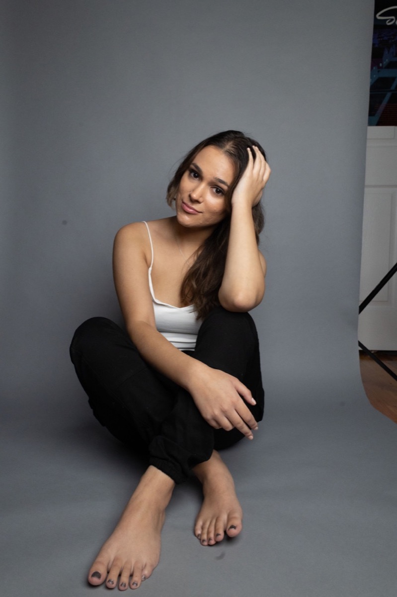 Sam before retouching